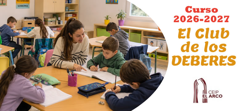 Curso 2026-2027. El Club de los Deberes