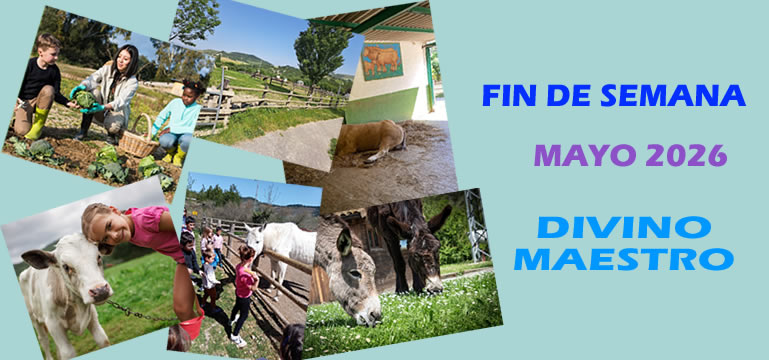 Fin de semana 2026. Divino Maestro